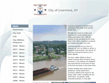 Tablet Screenshot of cityoflivermore.info